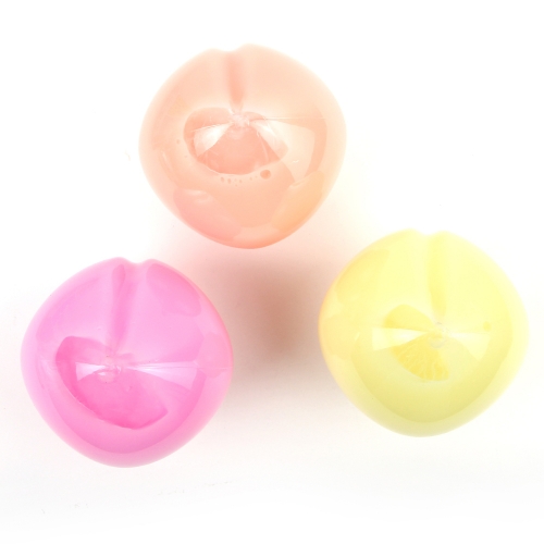 복숭아 슬라임 말랑말랑 핑크색슬라임 액체괴물 촉감놀이 색상랜덤