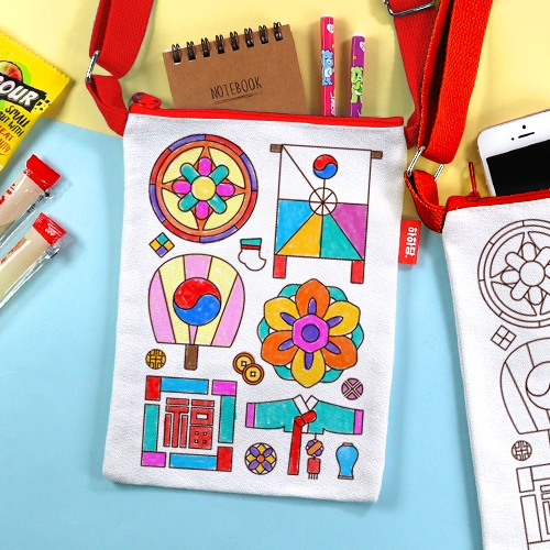 [하하당] 전통 크로스백