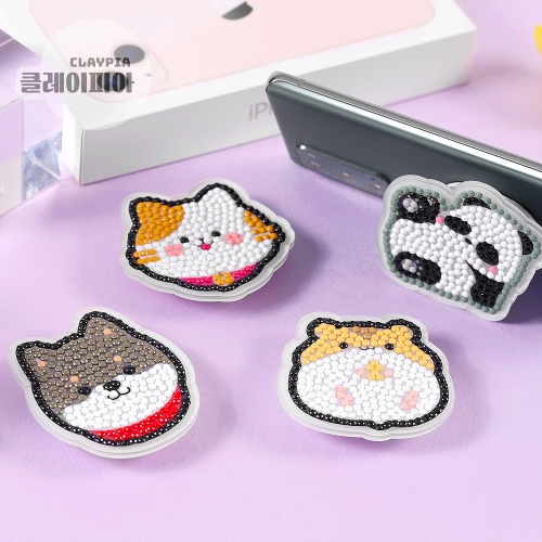 동물 보석십자수 스마트톡 만들기