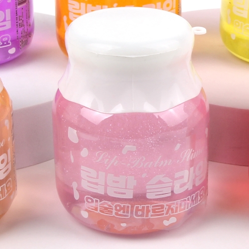 립밤슬라임 반짝이 슬라임 액체괴물 랜덤색상 찐득이