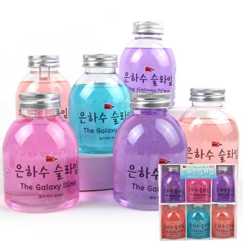 은하수슬라임 반짝이 액체괴물 오감자극 핸즈토이 색상랜덤