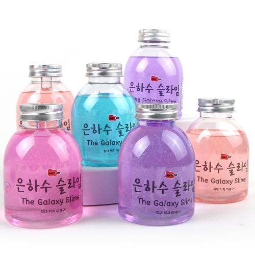 은하수슬라임 반짝이 액체괴물 오감자극 핸즈토이 색상랜덤
