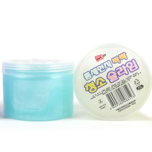 틈새먼지 싹싹 청소슬라임 파스텔톤슬라임 액체괴물 액괴 색상랜덤