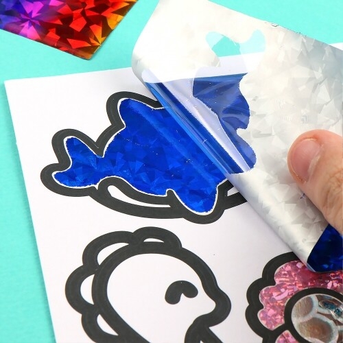 [파스텔클레이]여름 초등 어린이 돌봄 늘봄 포일 아트 바다 물고기 만들기 키트