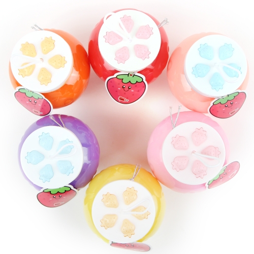 말랑말랑 딸기 슬라임 액체괴물 소근육발달 핸즈토이 색상랜덤