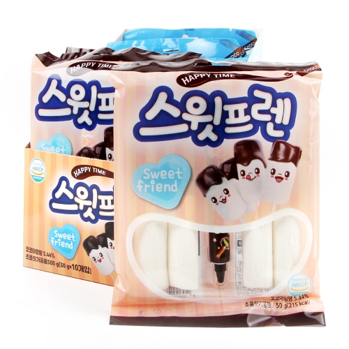 스윗프렌 초코 마시멜로우 짜먹는 초코퐁듀 꼬치마시멜로 간식