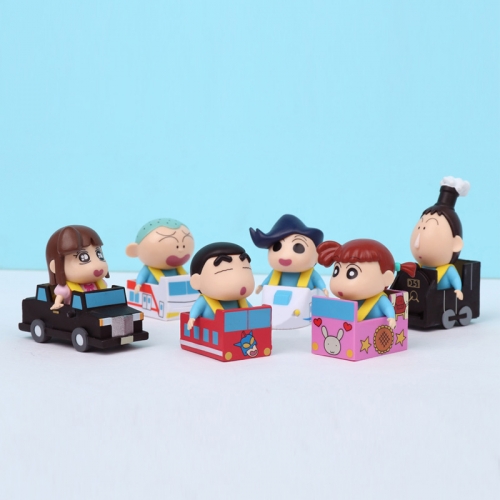 짱구는못말려 연필깎이 랜덤 기차놀이피규어 비타민캔디