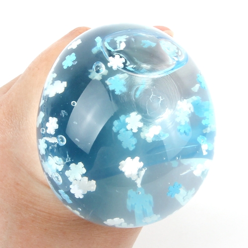 아이스 말랑 큐브 얼음 모양 말랑이 주물럭 스트레스볼