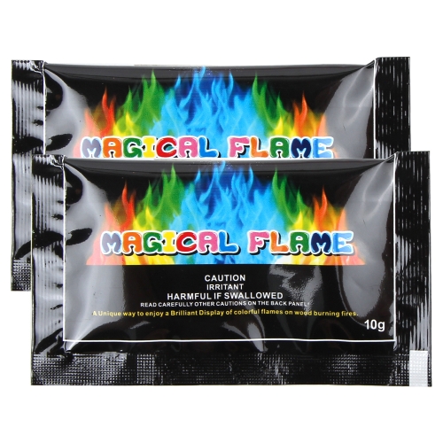 매직파이어 불꽃놀이 불멍 감성캠핑 캠핑놀이 오색불꽃 가을캠프