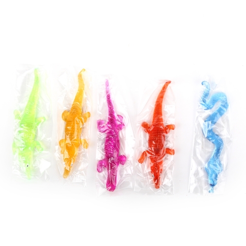 정글 찐득이 악어 뱀 파충류 찐득이 남아장난감 손장난감 랜덤발송