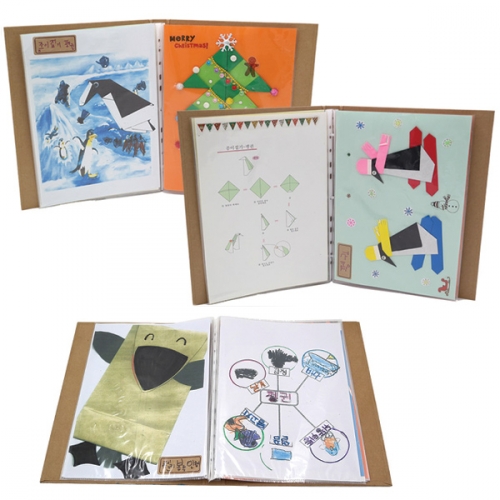 내가 꾸민 화일 바인더 스크랩북