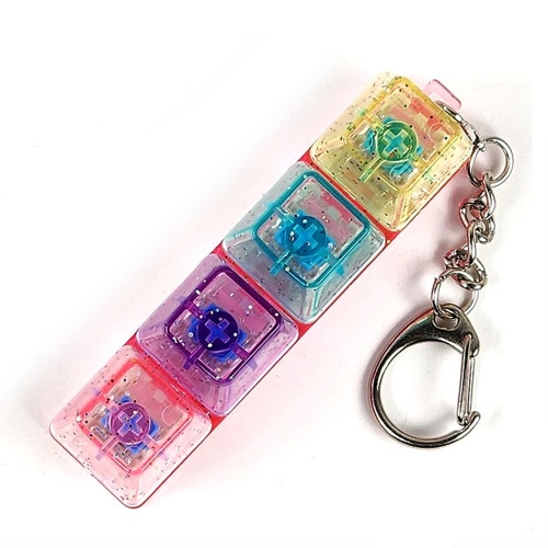 딸깍이 피젯토이 테트리스장난감 키보드형피젯토이 랜덤발송