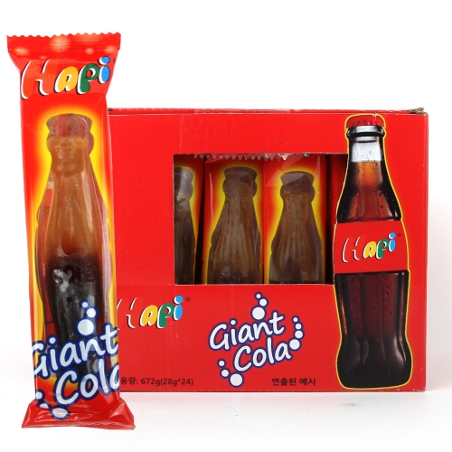 하피 자이언트 콜라향 구미젤리 28g 콜라맛 젤리