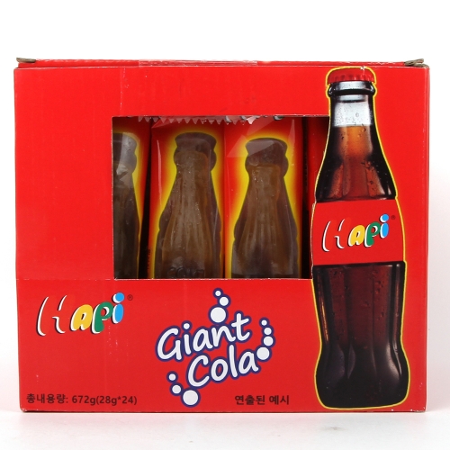 하피 자이언트 콜라향 구미젤리 28g 콜라맛 젤리