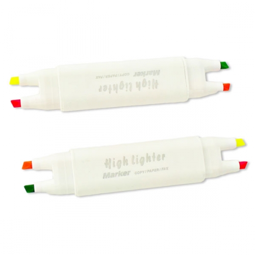 4색 하이라이터 형광펜