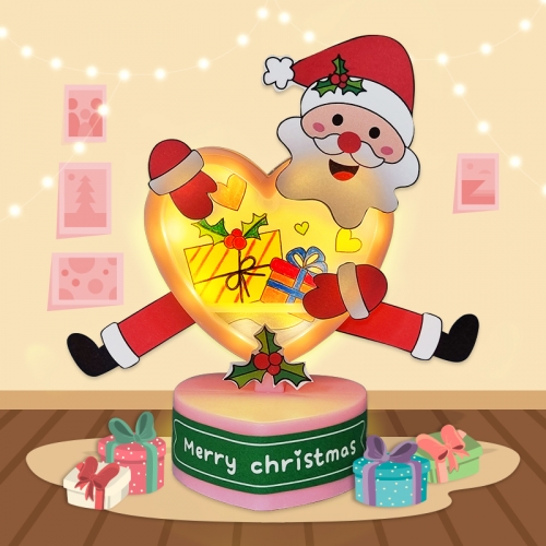 만들기 크리스마스 산타 LED 무드등