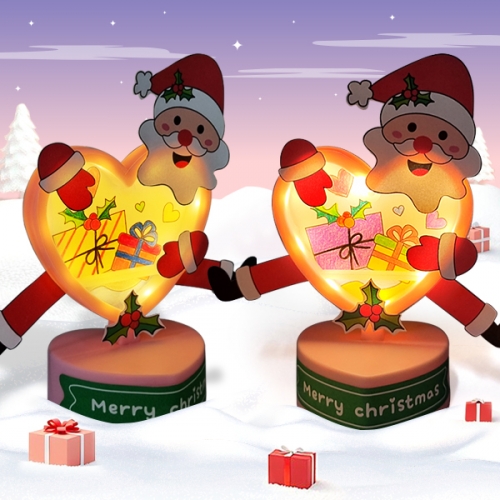 만들기 크리스마스 산타 LED 무드등