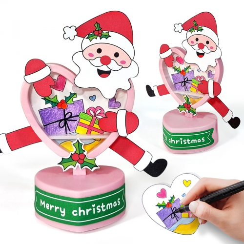 만들기 크리스마스 산타 LED 무드등