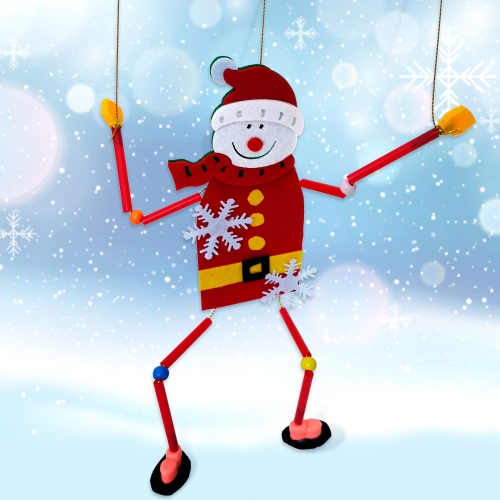 만들기 크리스마스 마리오네트