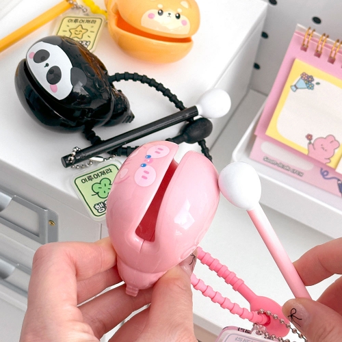 행운의 목탁 키링(3개)