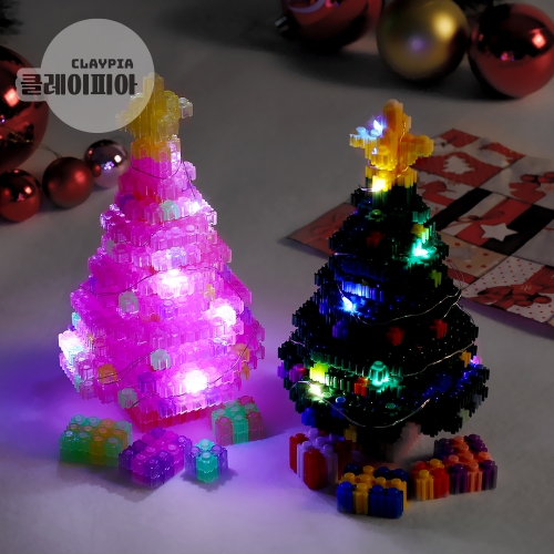 디폼 블럭 8mm 크리스마스 입체 트리
