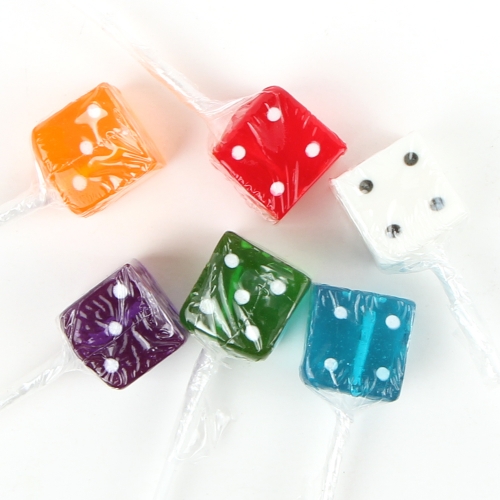 어린이 주사위 모양 사탕 다이스 롤리팝 어린이집간식 랜덤발송