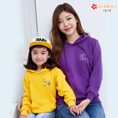 국내산 고급 특양면 후드 티셔츠 _오늘의날씨(심플)아동 성인