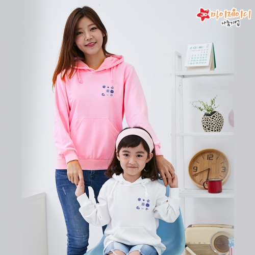 국내산 고급 특양면 후드 티셔츠 _오늘의날씨(심플)아동 성인