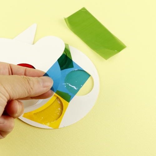 메이크문구 M188 색깔놀이 호랑이가면만들기