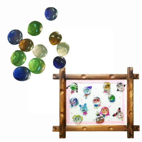 꾸미기재료_공예용 유리구슬