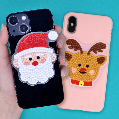 [하하당] 크리스마스 보석십자수 스마트톡 (2종 택1)