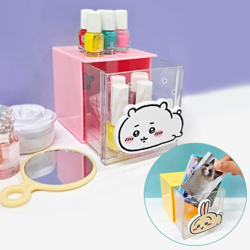 먼작귀 미니 서랍 책상정리 멀티 수납함 케이스 랜덤발송