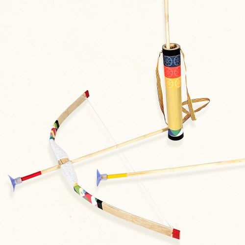 반제품 전통 나무 활 세트