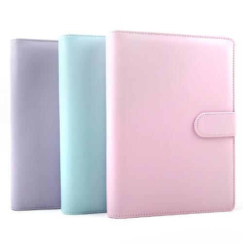 파스텔 마카롱 6공 포카 바인더 4칸 속지 사진정리 앨범 사진첩 케이스 랜덤발송