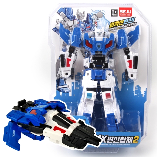 더블X변신합체로봇2 3in1 변신 합체 로봇 색상랜덤