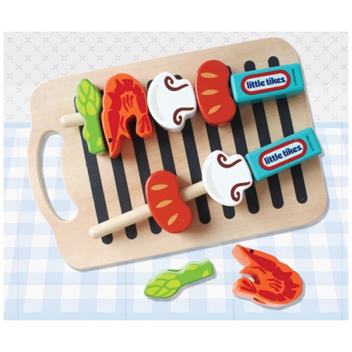 [두손] 원목바베큐꼬치놀이