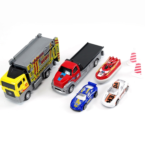 플레이 카캐리어 트럭 자동차 미니카 작동완구 미니어쳐