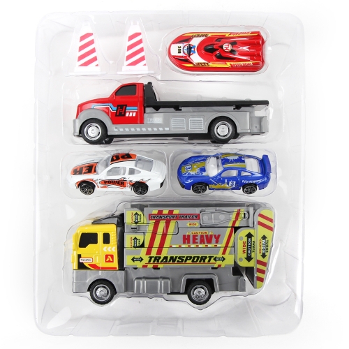 플레이 카캐리어 트럭 자동차 미니카 작동완구 미니어쳐