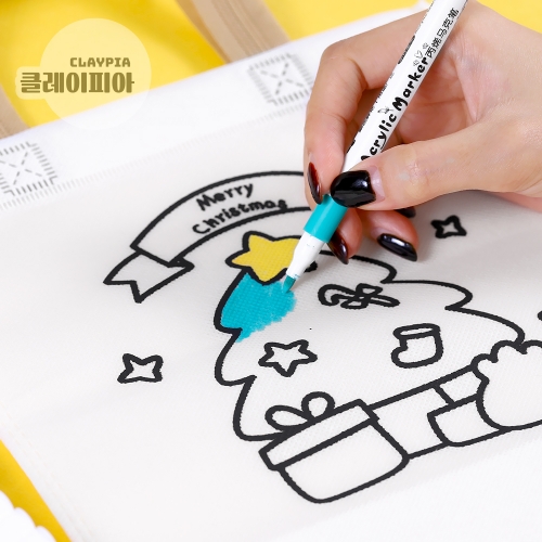 크리스마스 부직포 가방