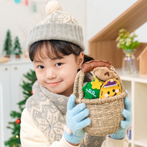 [민화샵] 겨울 펠트 손난로 만들기 집콕놀이키트