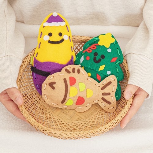 [민화샵] 겨울 펠트 손난로 만들기 집콕놀이키트