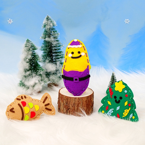 [민화샵] 겨울 펠트 손난로 만들기 집콕놀이키트