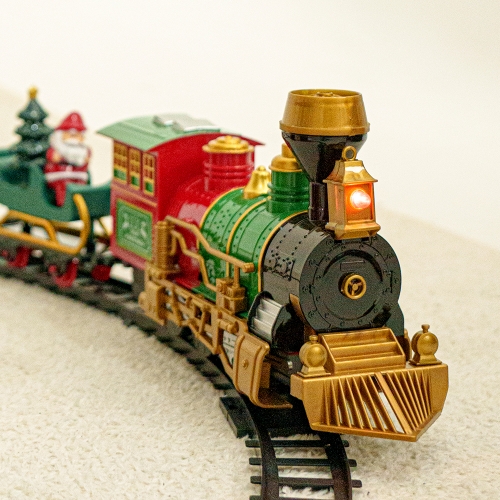 [민화샵] 크리스마스 기차놀이 기관차 레일세트