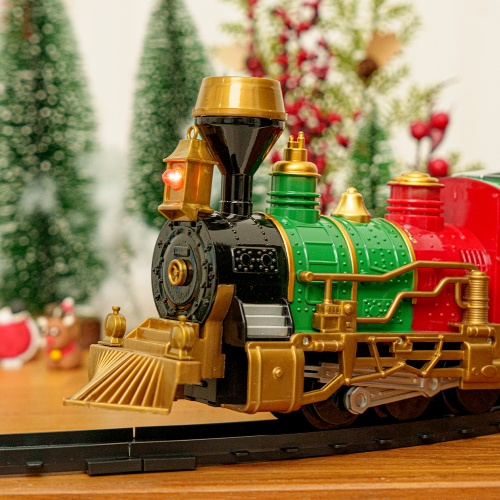 [민화샵] 크리스마스 기차놀이 기관차 레일세트
