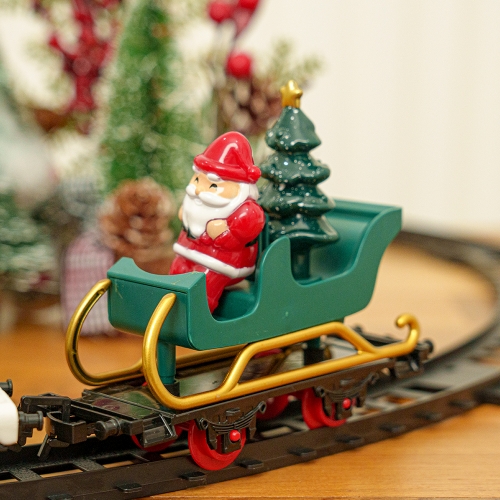 [민화샵] 크리스마스 기차놀이 기관차 레일세트