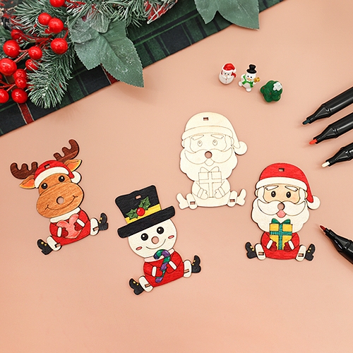 [오늘놀이] 크리스마스 LED 빨간코 오너먼트 만들기(3종 택1/트리 장식/겨울 환경구성/KC인증)