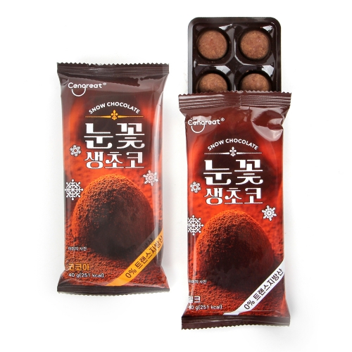 눈꽃 생초코 밀크맛 코코아맛 빼빼로데이 어린이집간식