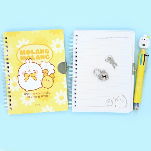 몰랑 비밀노트 펜 세트 (4개)