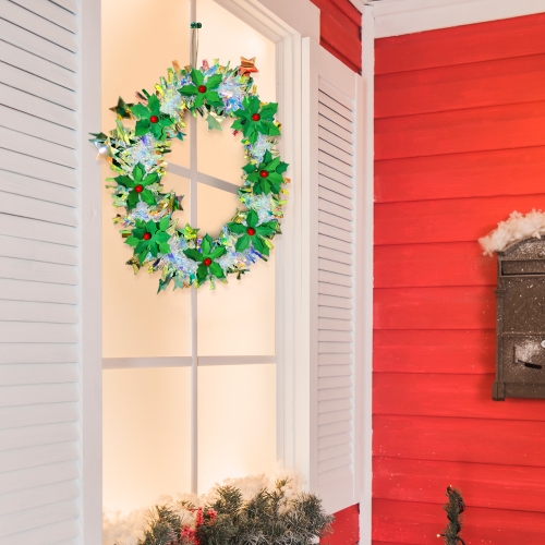 만들기 홀로그램 대형 크리스마스 리스