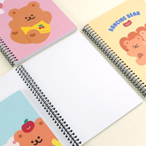 댄싱베어 연습장 (4개)